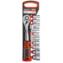 Jogo de Soquete Sextavado 1/2'' 12 Peças S69005014 Robust