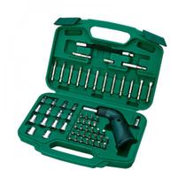 Jogo de soquete sextavado 3,5 a 14 mm e bits encaixe 1/4" com 60 peças