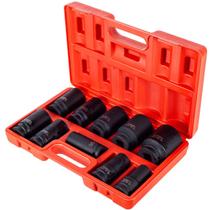 Jogo de Soquete Sextavado de Impacto Longo 3/4'' - 10 Peças (435,0199) - Noll Jogo de Soquete Sextavado de Impacto Longo 3/4'' - 10 Peças (435,0199) - Noll
