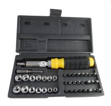 Jogo de soquete titanium gold 1/4pol c/41 pecas