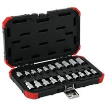 Jogo De Soquete Torx Fêmea E Macho 1/2 20 Peças Gedore Red