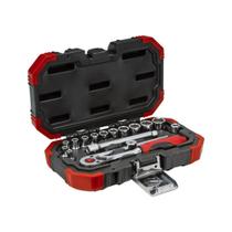 Jogo De Soquetes 1/4 4 A 13mm 16 Peças Gedore Red R49003016 Jogo De Soquetes 1/4 4 A 13mm 16 Peças Gedore Red R49003016