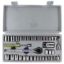 Jogo de Soquetes 40 pçs 1/4" e 3/8" 3FW EDA