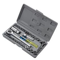 Jogo de Soquetes com Catraca LSLANSOON 40 Peças 3/8" Jogo de Soquetes com Catraca LSLANSOON 40 Peças 3/8"