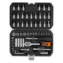 Jogo De Soquetes De Encaixe De 1/4 56 Peças Sparta Jogo De Soquetes De Encaixe De 1/4 56 Peças Sparta