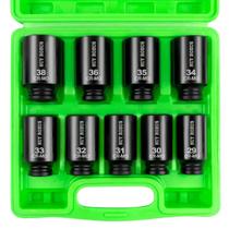 Jogo de Soquetes de Impacto BUYROBUS 9 Peças 29-38 mm Cr-Mo Jogo de Soquetes de Impacto BUYROBUS 9 Peças 29-38 mm Cr-Mo
