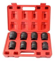 Jogo de soquetes de impacto curto 8pcs 3/4" - riosul Jogo de soquetes de impacto curto 8pcs 3/4" - riosul