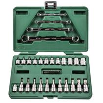 Jogo de Soquetes e Chaves E-torx Com 35 Peças (ST09010SJ) - Sata Jogo de Soquetes e Chaves E-torx Com 35 Peças (ST09010SJ) - Sata