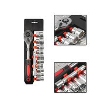 Jogo De Soquetes Encaixe 1/2" Com 11 Peças Jogo De Soquetes Encaixe 1/2" Com 11 Peças
