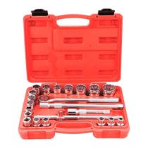 Jogo De Soquetes Estriados Encaixe 1/2'' 22 Peças - Noll