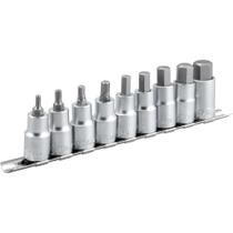 Jogo de Soquetes Hexagonais Encaixe 1/2" 4 a 17mm 9 Peças - Vonder Jogo de Soquetes Hexagonais Encaixe 1/2" 4 a 17mm 9 Peças - Vonder