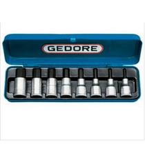 Jogo de Soquetes Hexagonal 1/2" 4 a 17mm 8 Peças 016201 Jogo de Soquetes Hexagonal 1/2" 4 a 17mm 8 Peças 016201