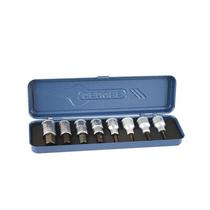 Jogo de Soquetes Hexagonal 1/2'' 4 à 17mm 8 Peças 016201 - Gedore Jogo de Soquetes Hexagonal 1/2'' 4 à 17mm 8 Peças 016201 - Gedore