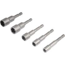 Jogo de soquetes magnéticos em milímetro, com 5 peças VONDER