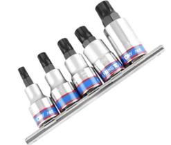 Jogo De Soquetes Multidentados 1/2 5 Peças King Tony