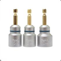 Jogo De Soquetes Para Barra Roscada 6/8/10mm B42999 Makita