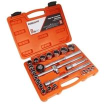 Jogo de Soquetes Robust Gedore Red D2622AM 18 Soquetes Acessórios Catraca