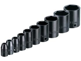 Jogo de Soquetes Sextavado 1/2” Chiaperini - CH S-10K 10 Peças