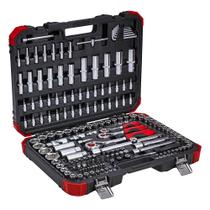 Jogo de Soquetes Sextavados 1/4" 3/8" 1/2" 172 Peças - Gedore Red 3300058