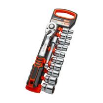 Jogo de Soquetes Sextavados 12 Peças 1/2" S69005014 - Robust