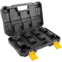 Jogo de soquetes sextavados de impacto, encaixe 3/4", 19 mm a 38 mm 8 peças Vonder