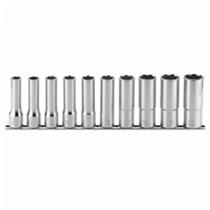 Jogo de Soquetes Surface Drive Longo 4 a 14mm Gedore 11 Peças Jogo de Soquetes Surface Drive Longo 4 a 14mm Gedore 11 Peças