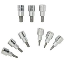 Jogo de Soquetes Torx com 9 Peças - 89-098 - STANLEY Jogo de Soquetes Torx com 9 Peças - 89-098 - STANLEY