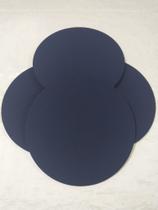 Jogo de Sousplat 4 Peças 30x30cm Placa de MDF Tecido Sintético Oxford Azul Jogo de Sousplat 4 Peças 30x30cm Placa de MDF Tecido Sintético Oxford Azul