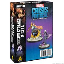 Jogo de super-heróis de mesa Marvel Crisis Protocol Doctor Strange & Clea