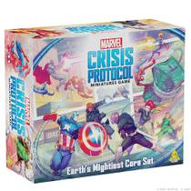 Jogo de super-heróis de mesa Marvel Crisis Protocol Earth's Mightiest CORE Set Jogo de super-heróis de mesa Marvel Crisis Protocol Earth's Mightiest CORE Set