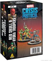 Jogo de super-heróis de mesa Marvel Crisis Protocol Red Skull Jogo de super-heróis de mesa Marvel Crisis Protocol Red Skull