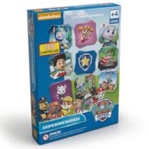 Jogo de super memoria patrulha canina com 108 pares grow