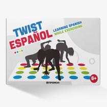 Jogo de tabuleiro 1step2dream Spanish Twister Sight Word Learning