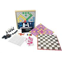 Jogo De Tabuleiro 6 Em 1 Diversos