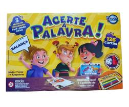 Jogo De Tabuleiro Acerte A Palavra Toia - 12211 Jogo De Tabuleiro Acerte A Palavra Toia - 12211