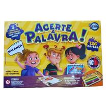 Jogo De Tabuleiro Acerte a Palavra Toia 12211 Jogo De Tabuleiro Acerte a Palavra Toia 12211