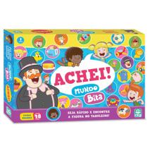 Jogo de Tabuleiro Achei Mundo Bita da Nig Brinquedos 0695