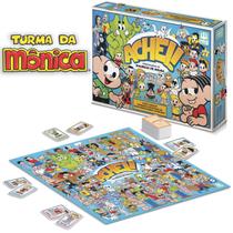 Jogo De Tabuleiro Achei Turma da Mônica Brinquedo Infantil