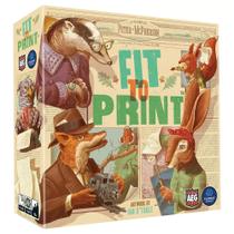 Jogo de tabuleiro AEG e Flatout Games Fit to Print, de 10 a 6 jogadores Jogo de tabuleiro AEG e Flatout Games Fit to Print, de 10 a 6 jogadores