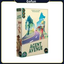 Jogo de tabuleiro Agent Avenue versão inglesa para 2 jogadores Jogo de tabuleiro Agent Avenue versão inglesa para 2 jogadores