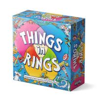 Jogo de tabuleiro ALLPLAY Things in Rings Thinky Quick-Playing Jogo de tabuleiro ALLPLAY Things in Rings Thinky Quick-Playing