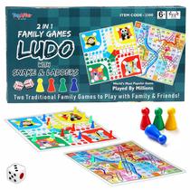 Jogo de tabuleiro Ankit Toys & Games Ludo and Snake & Ladders 6+ Years