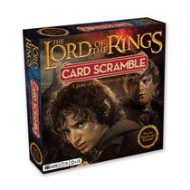 Jogo de Tabuleiro Aquarius Senhor dos Anéis - Card Scramble - Divertido para Todas as Idades
