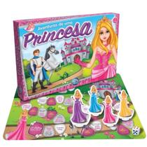 Jogo De Tabuleiro Aventuras De Uma Princesa Pais & Filhos Ref.:2865-1