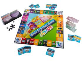 Jogo De Tabuleiro Banco Imobiliário Júnior Estrela P/ Crianças +5 Anos