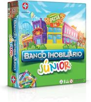 Jogo de Tabuleiro Banco Imobiliário Júnior Estrela Jogo de Tabuleiro Banco Imobiliário Júnior Estrela
