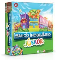 Jogo de Tabuleiro Banco Imobiliário Junior - Estrela Jogo de Tabuleiro Banco Imobiliário Junior - Estrela