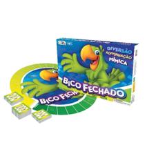 Jogo de Tabuleiro Bico Fechado Diversão Advinhação Mímica