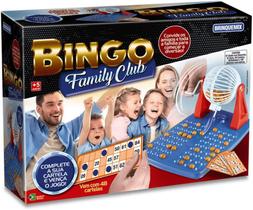 Jogo de Tabuleiro Bingo Family Club - Brinquemix