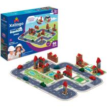 Jogo De Tabuleiro Brincando De Eng.Cidade 90Pcs